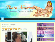 Tablet Screenshot of photo-naturiste.net